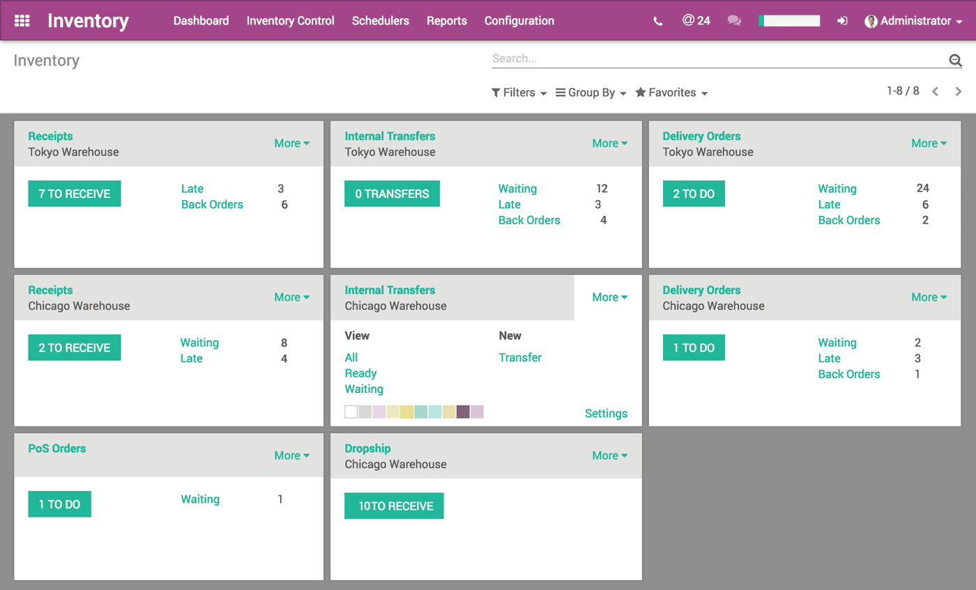 Odoo text and image block