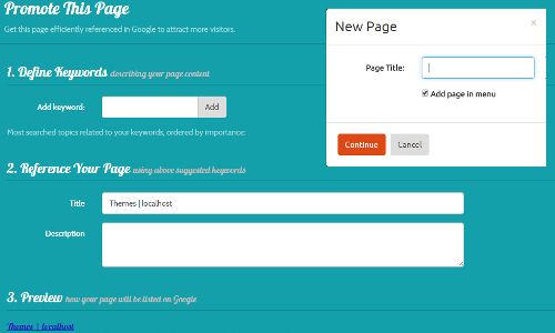 Odoo text and image block