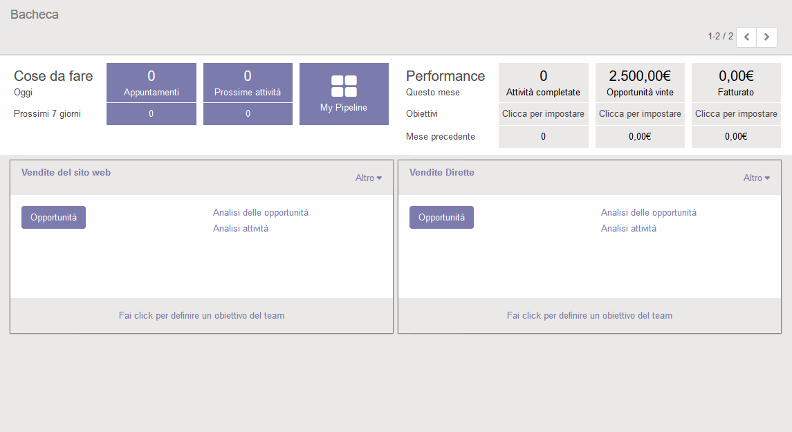 Odoo image and text block